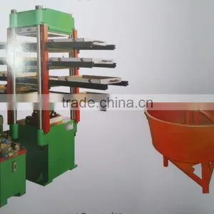 Hot-sale New Condition Rubber Mat Manufacturing Machine Floor Tile Vulcanizing Machines and Mixer thumbnail-1