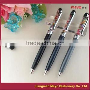 Black Crystal Filled Pens,metal Pen Refills, Smartphone Stylus Pen,crystal Pen thumbnail-1