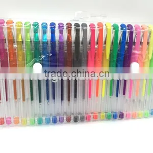 24 Colors Pack Assorted Colors Creative Drawing Set Art Craft Kids and Adults Top Quality Gel Pens Quality Choice thumbnail-1