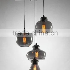 Zhongshan Modern Pendant Light Glass Pendant Lighting Indoor Pendant Lighting RT3016-4 thumbnail-6
