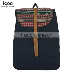 Daypack Simple Fashion Backpack Canvas thumbnail-2
