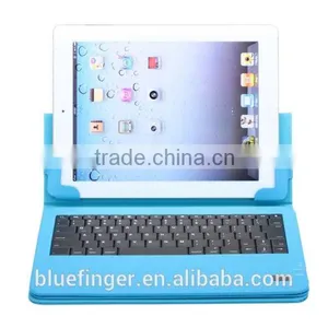 Detachable Leather Bluetooth Keyboard Case for 9.7"-11.1" Tablet PC thumbnail-2