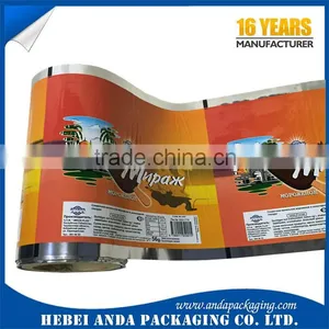 Aluminum Foil Food Packaging Film/plastic Printed Laminated Packing Film Roll for Snack thumbnail-1
