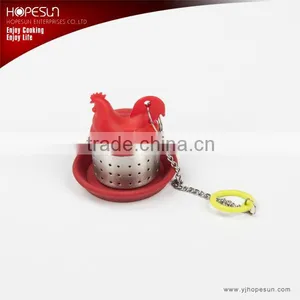 Metal and Silicone Tea Infuser/cylinder Tea Infuser thumbnail-1