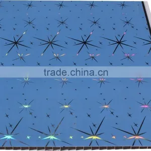 Hot Foil Stamping Pvc Ceiling Panel,ceiling Pvc Panel, Plastic Ceiling T001 thumbnail-3