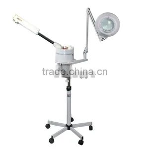 Timer 5X Magnifying Lamp Salon 707 Hot Spray Ozone Facial Steamer Device thumbnail-1