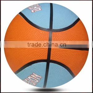 7" Rubber Promotional Mini Basketball Size 3 thumbnail-3