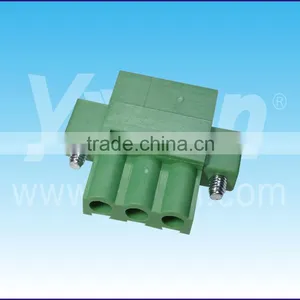 Three Poles Green Color Wire to Board Connector Terminal Block thumbnail-1