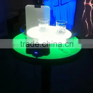 Edgelight Led Lighting Furniture RGB Colorful Bar Table for KTV Bar or Nightclub Entertainment Place thumbnail-1