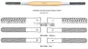FORMAN DOUBLE END NASAL RASP Course 21 Cm, T/c thumbnail-1