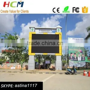 Waterproof Led p6 p8 P10 Outdoor Advertising Led Fixed Installation Led Display Screen thumbnail-3
