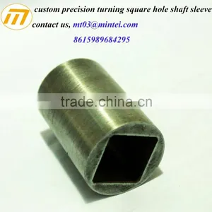 Custom Precision Turning Square Hole Shaft Sleeve thumbnail-1