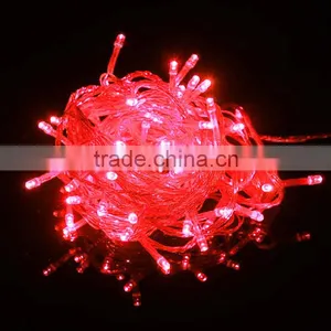 10m 100LED Red Decorative Running Led Lights Strip for Christmas thumbnail-1