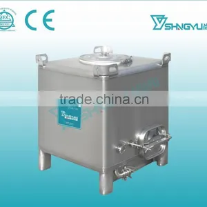 China Supplier Cosmetic Machinery 50-5000L Capacity Cosmetic Storage Tank thumbnail-1