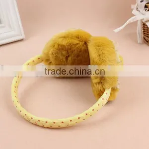 Factory Wholesale Warm Faux Fur Earmuffs With Cheap Price thumbnail-5