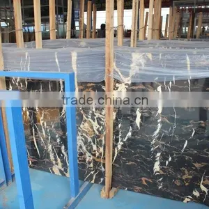 Black Portoro Marble Big Slab Prices thumbnail-1
