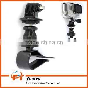 360 Degree Rotational Adapter Holder Clamp Clip Automobile Data Recorder Mount For Gopro Hero 4/3+/3/2/1 thumbnail-1