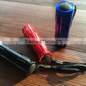Most Popular Aluminum Promotional Mini Led Flashlight Torch thumbnail-2