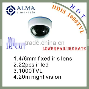 1/3 CMOS 1000tvl IR Dome 20M Night Vision Distance thumbnail-1