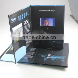 4.3inch Custom LCD Video Greeting Card and Brochure thumbnail-1