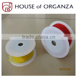 Organza Ribbons With Metal Wire 4cmx10y for Decorations thumbnail-1