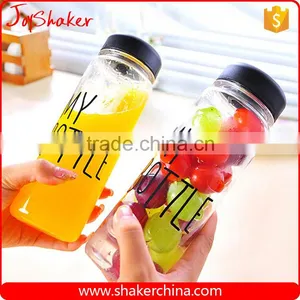 Custom Logo BPA Free Tritan Fruit Juicer Plastic Bottle thumbnail-1