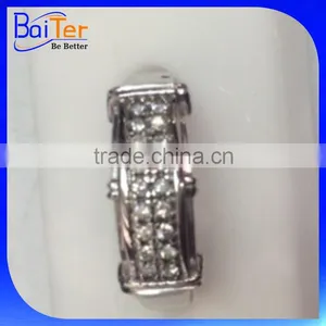 Genuine 925 Sterling Silver Jewelry Micro Pave Inlay CZ Men Engagement Ring thumbnail-3
