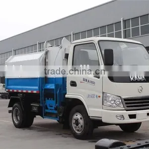 BEST PRICE 5cbm KAMA Garbage Collection Trucks FOR SALE thumbnail-2