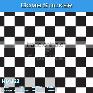 HD-119 CARLIKE Air Bubble Free Lovely Cartoon Vinyl Sticker Bomb Auto Body Color Sheet thumbnail-4