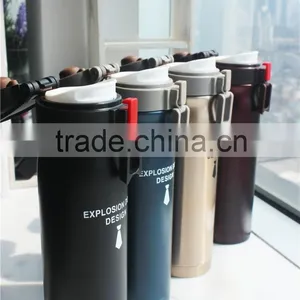 High Quality One Touch Lock Lid Insulated Stainless Steel Water Bottle Quality Choice thumbnail-4