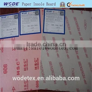 Eco-friendly Paperboard for Insole for Shoe thumbnail-1