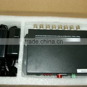 Atongda High Quality Optical Extender 8 Channel BNC Digital Fiber Optic Cctv Video Converter thumbnail-5