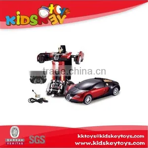 Battery Operated Robot Self-assembly rc Car Transform Robot Toy thumbnail-1