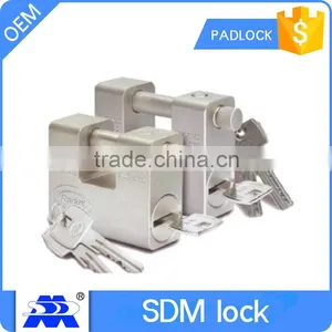 Steel Rectangular Padlock thumbnail-1