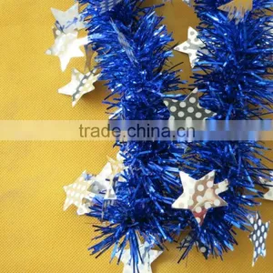 PET Wire Five-pointed Star Plastic National Day Garland thumbnail-2
