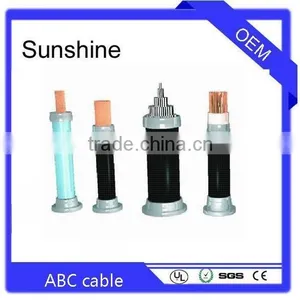 Overhead Cable Armored Quadruplex Drop NFC33-209 thumbnail-2