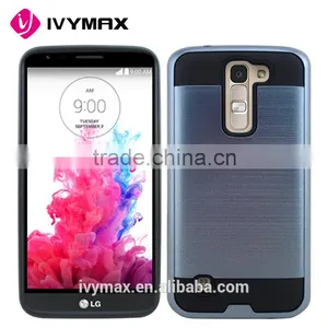 IVYMAX Rugged Hybrid Rubber Shockproof Hard Case Slim Cover For LG K7 Tribute 5 Phone Case thumbnail-1