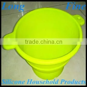 Durable Colorful Fancy Silicone Collapsible Bowl thumbnail-1