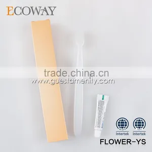 Best Selling Disposable Dental Kit for Travel Cheap Hotel Toothbrush With Paste thumbnail-2