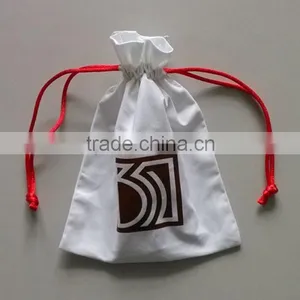 Custom Cotton Fabric Shoe Bags With Embroidery Logo thumbnail-2