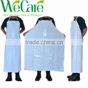 Disposable White PVC Apron thumbnail-1