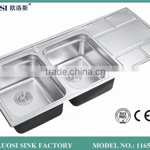 Stainless Steel Kitchen Sink 11650A thumbnail-2