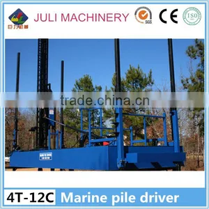 Near Shore High Quality Hydraulic Marine Pile Driving Barges thumbnail-3