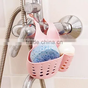 New Design Faucet Hanging PVC Kitchen Sponge Holder thumbnail-3