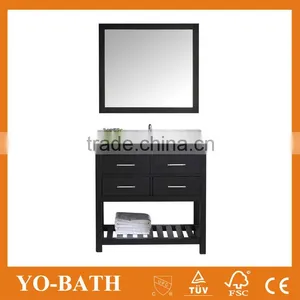 36" Free Standing Wooden Espresso Modern Bathroom Vanity YO-W098B Quality Choice thumbnail-1
