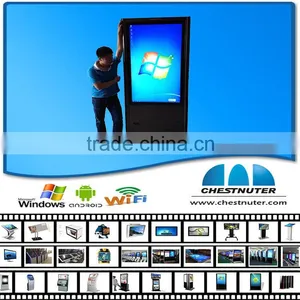 IP65 Outdoor Advertising Multi Touch Kiosk for Outdoor Advertisement High Brightness Display thumbnail-2