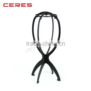 Hot Selling Stronger Plastic Wig Display Stand Frame Folding Display Wig Stand For Wigs thumbnail-4