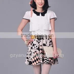 Ladies Kurta Designs Print Casual Dress thumbnail-1