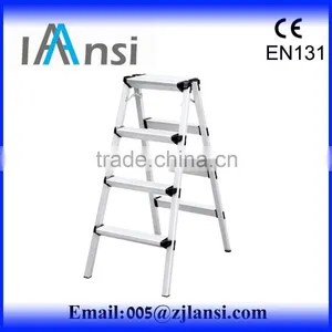Double Side Aluminium Riding Ladder thumbnail-1