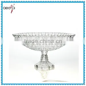 High Quality Decorative Glass Plate Serving Platters Cup Cake Stands Western Wedding Quality Choice thumbnail-1